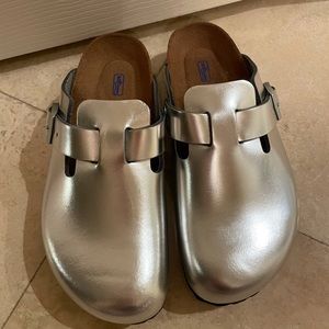Birkenstock Boston soft bed clogs sz: 37